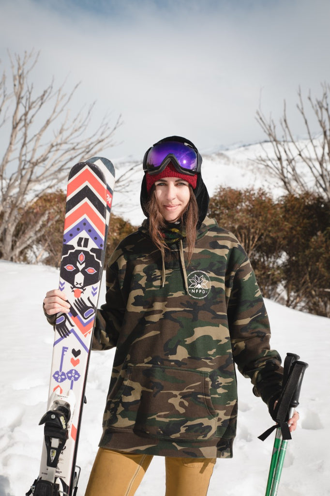 Camo Snug Ski/Snowboard Snow Hoodie - Unisex